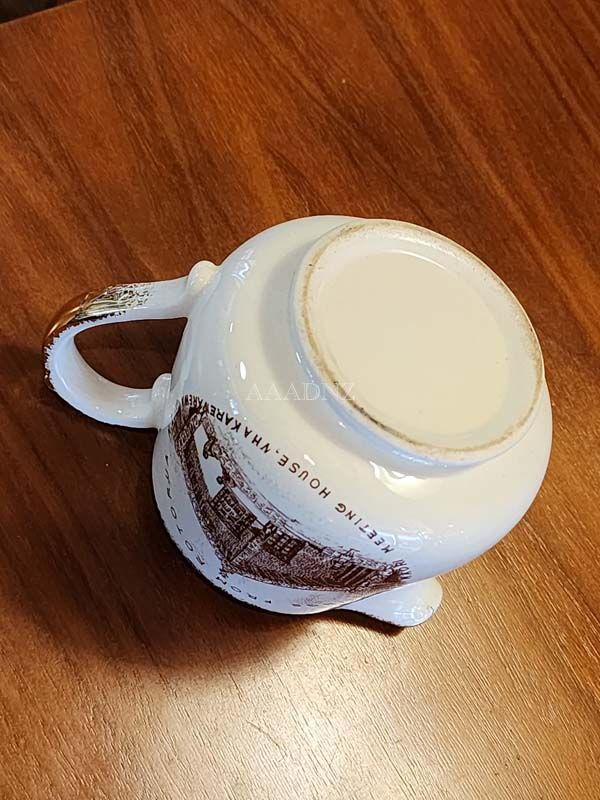 NZ Pottery: Crown Lynn - Rotorua Souvenir Jug