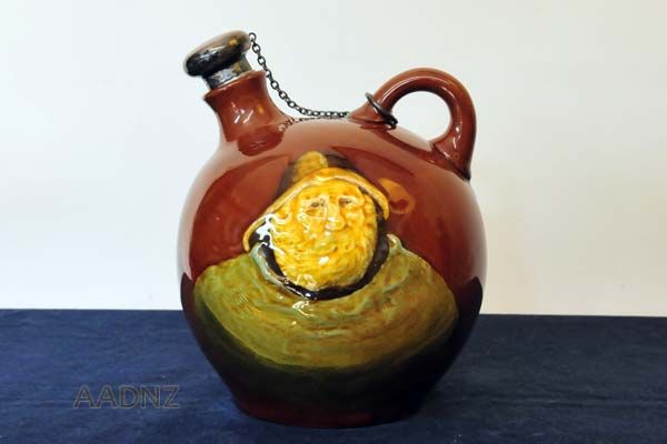 Royal Doulton: Royal Doulton whisky flask