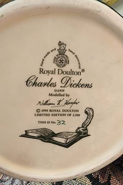 China & Ceramics: Charles Dickens D6939 - Royal Doulton Character Jug