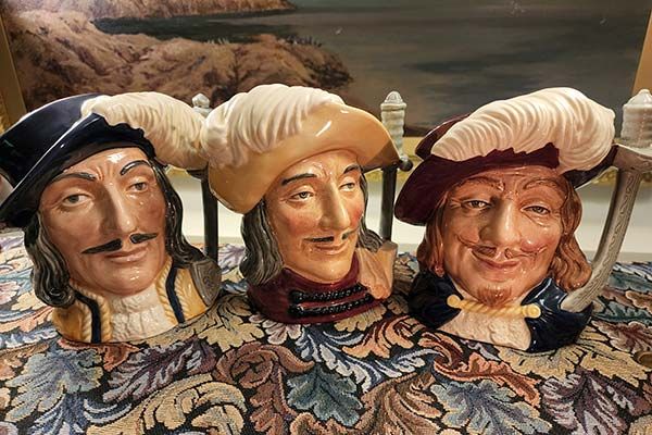 Character Jugs: Athos D6827 - Royal Doulton Character Jug