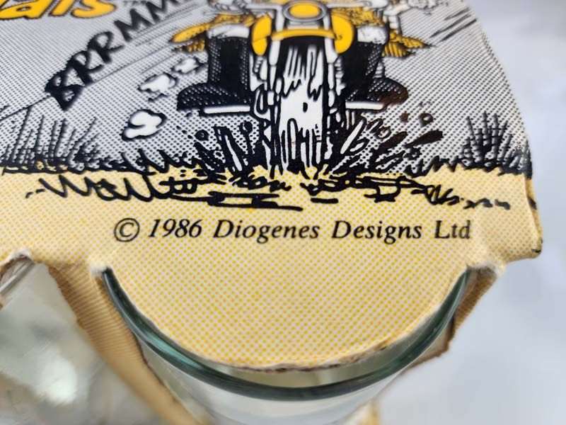 Glass: Footrot Flats glasses