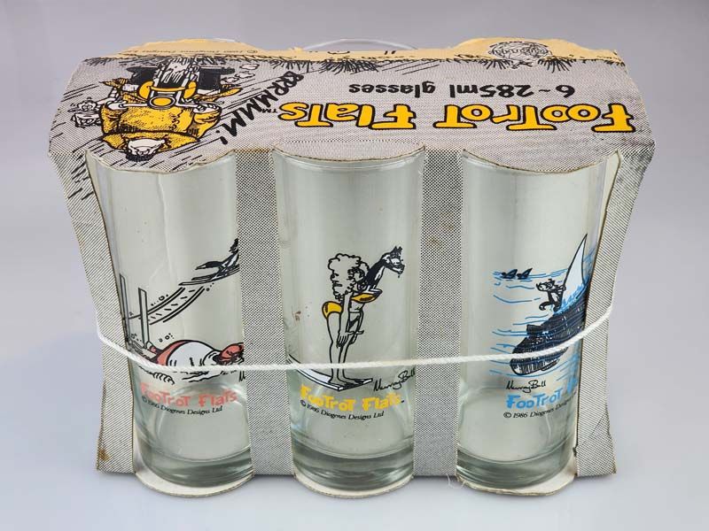 Glass: Footrot Flats glasses