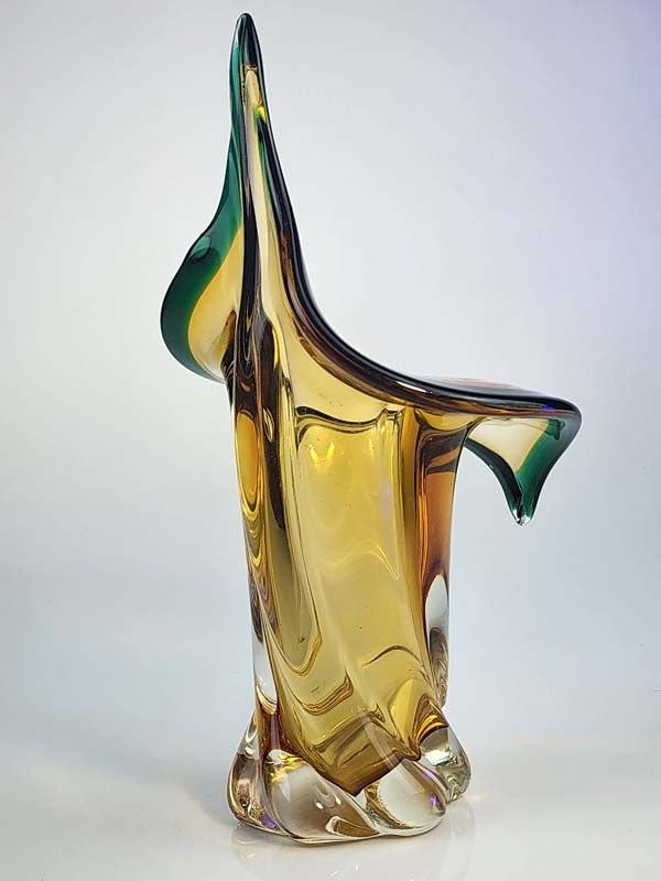 Glass: Murano Jack in Pulpit glass vase