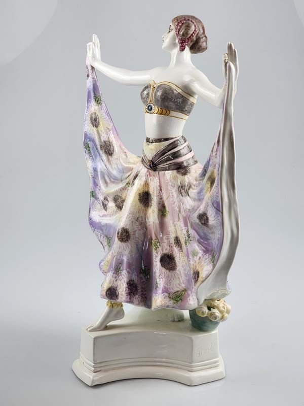 - Other: Goldscheider Art Deco Lady Figurine