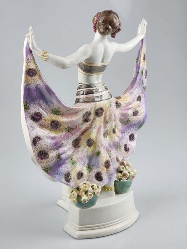 - Other: Goldscheider Art Deco Lady Figurine