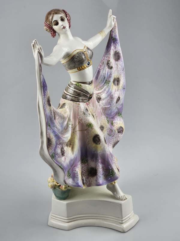 - Other: Goldscheider Art Deco Lady Figurine