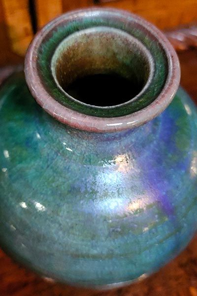 NZ Pottery: Graeme Storm Pottery Vase