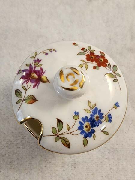 China & Ceramics: Hammersley Spray Mustard Pot