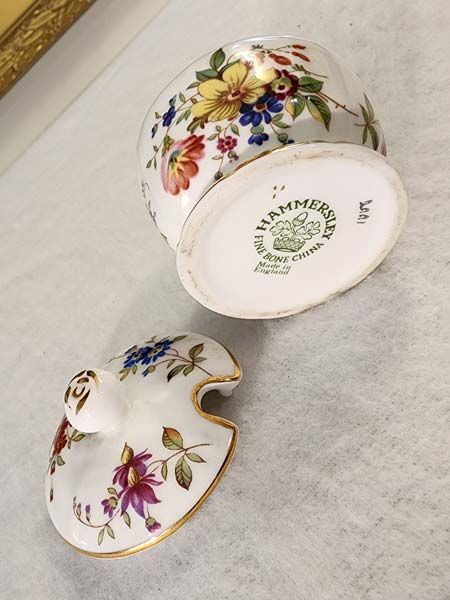 China & Ceramics: Hammersley Spray Mustard Pot