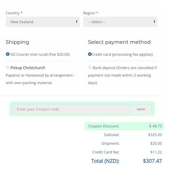 How to add a coupon code