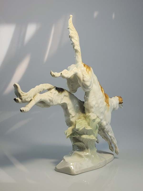 China & Ceramics: Hutschenreuther  Borzoi Dogs