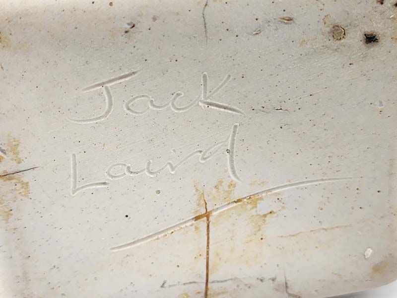 NZ Pottery: Jack Laird - pottery bottle