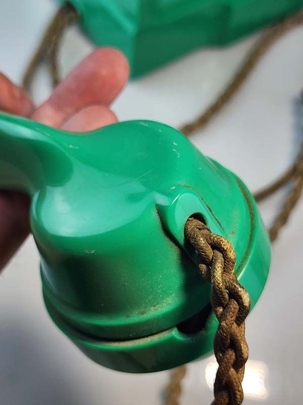 Retro Electronics: Jade Green Bakelite Telephone