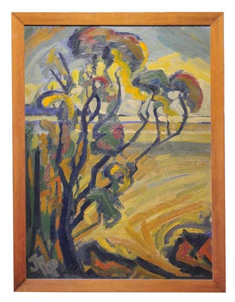 New Zealand Art: Janet Poulton Painting