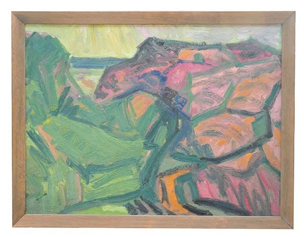 New Zealand Art: Janet Poulton Painting