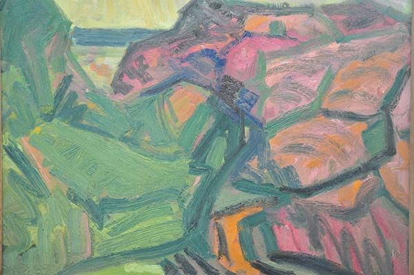 Janet Poulton painting