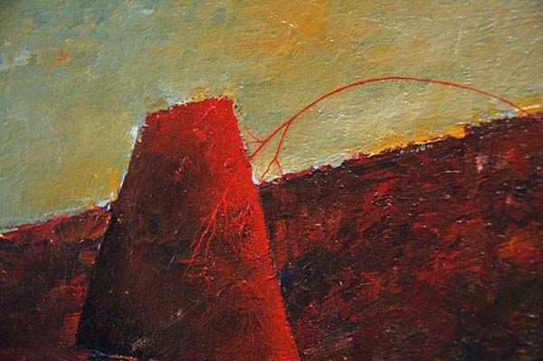 New Zealand Art: John Burns Painting - Holy Roller