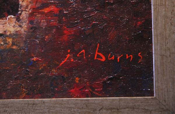 John Burns: John Burns Painting - Holy Roller