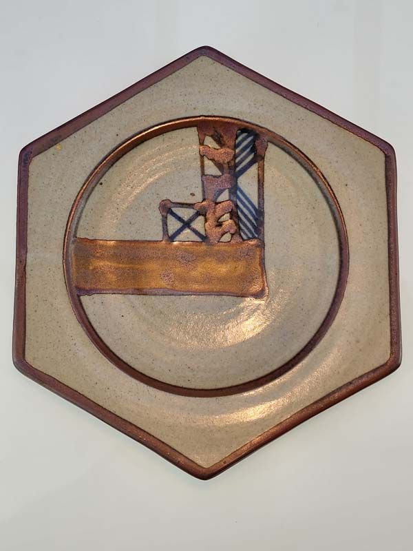 - Other pottery: John Crawford - Art Plate