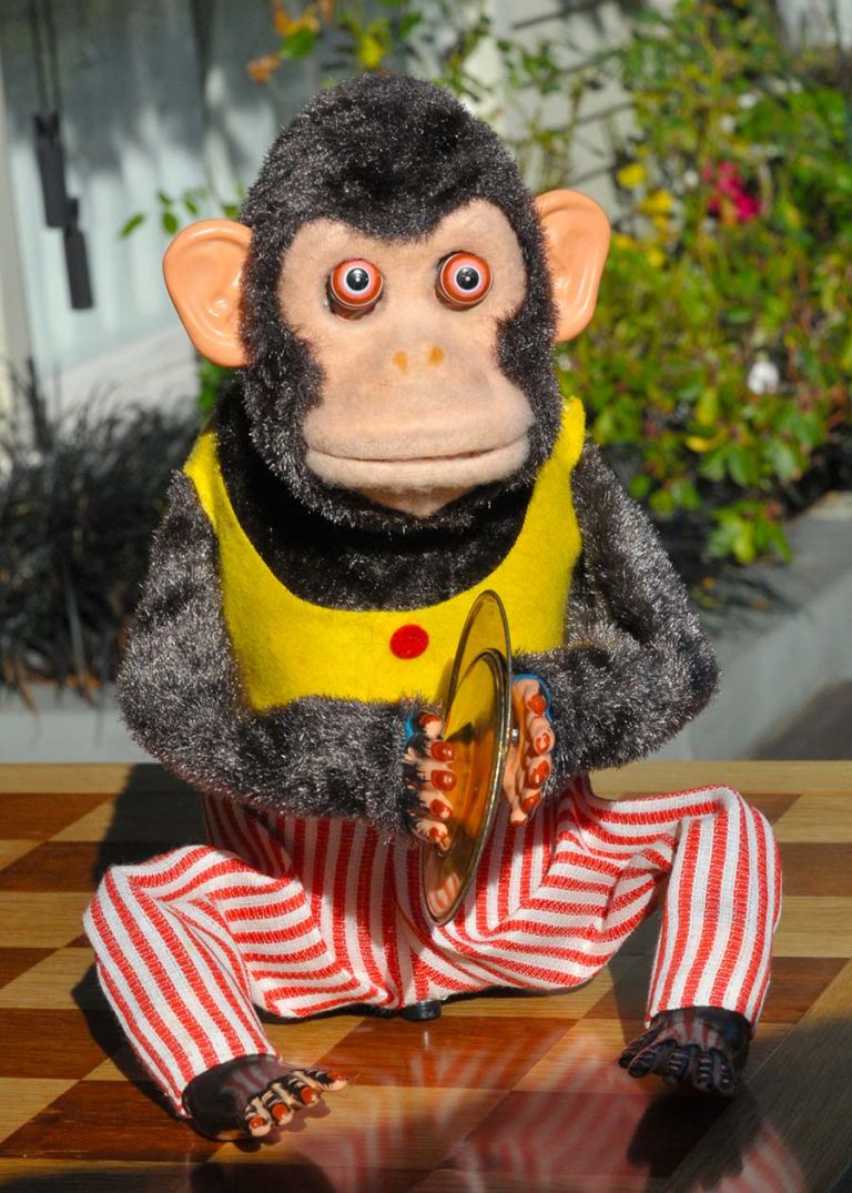 Vintage Retro Jolly Chimp Toy