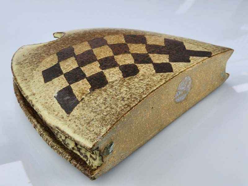 - Signed studio pottery: Keith Blight vase