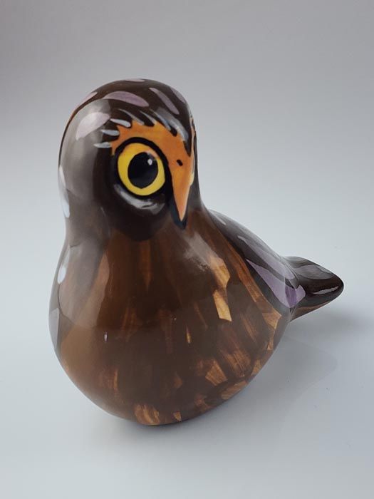 - Other pottery: Kevin Kilsby Morepork