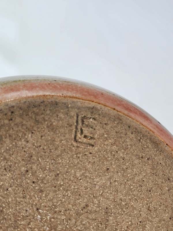 - Signed studio pottery: Lawrence Ewing - dish