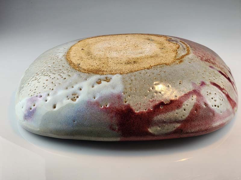 NZ Pottery: Len Castle - Rectangular Bowl 