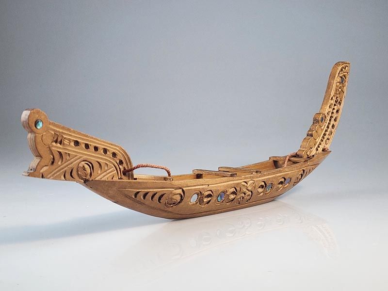 NZ Souvenir Maori waka