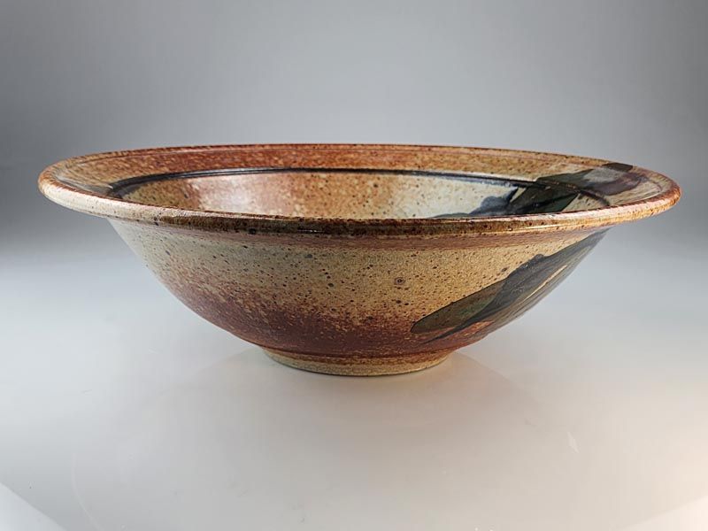 NZ Pottery: Mike O'Donnell Large Bowl