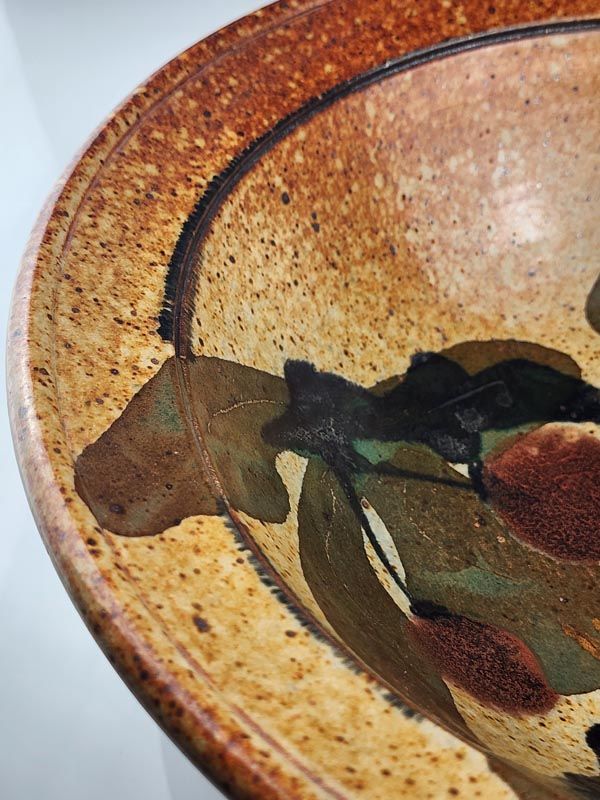 NZ Pottery: Mike O'Donnell Large Bowl