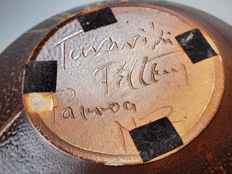 - Signed studio pottery: Mike O'Donnell Large Vase