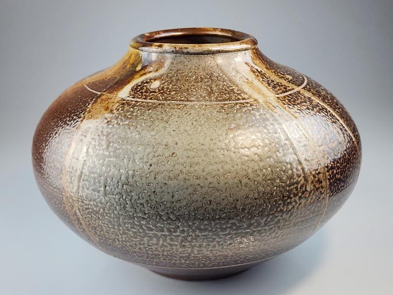 - Signed studio pottery: Mike O'Donnell Large Vase