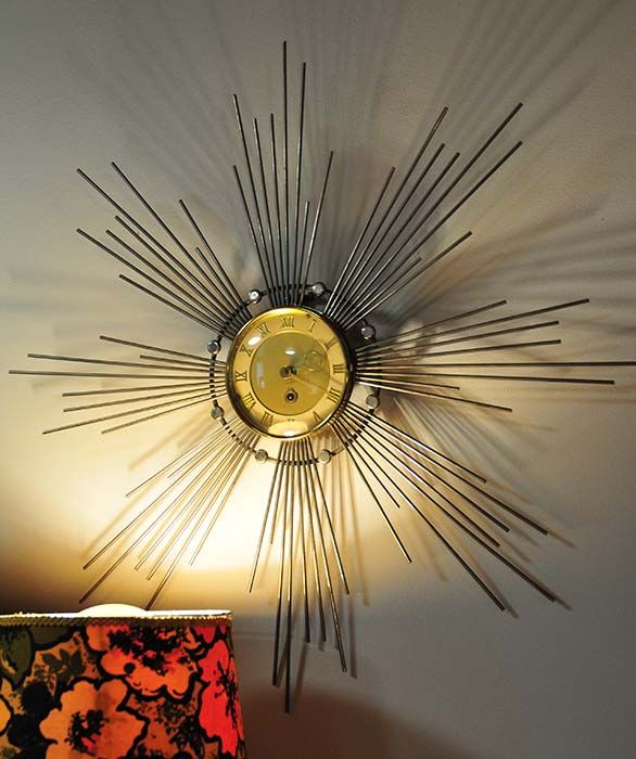 Vintage & Retro: Mid-century star clock