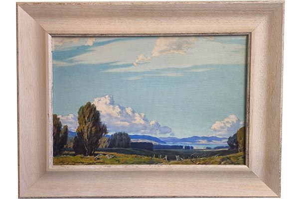 Marcus King: Marcus King Painting - Lake Vista