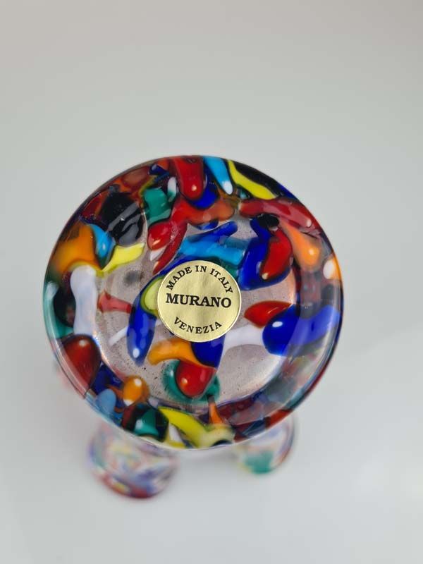 Glass: Murano art glass vase