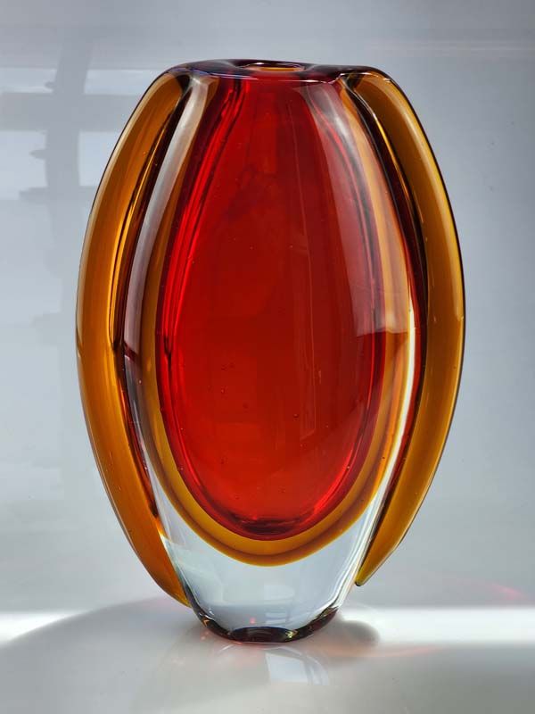 Murano glass vase