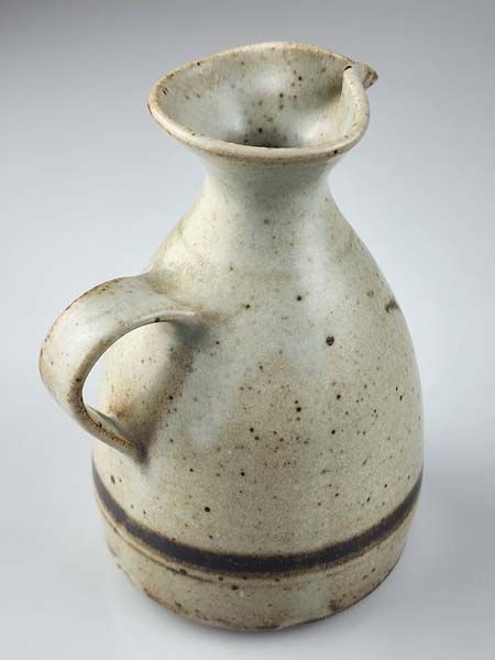 - Signed studio pottery: Neil Grant - Oil Jug