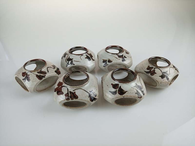 - Signed studio pottery: New Zealand pottery candle holders