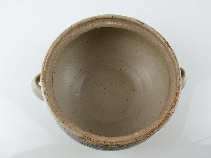 - Signed studio pottery: Neil Grant - casserole dish