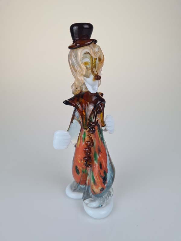 Murano art glass clown