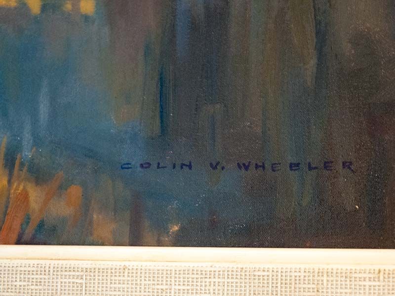 New Zealand Art: Colin Wheeler - Lake Coleridge