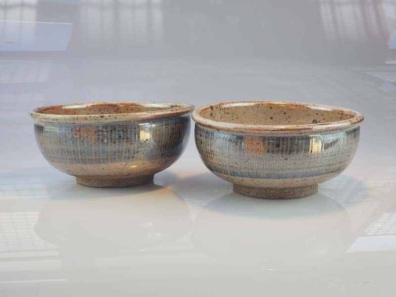 - Signed studio pottery: Paul Melser - Laksa Bowls
