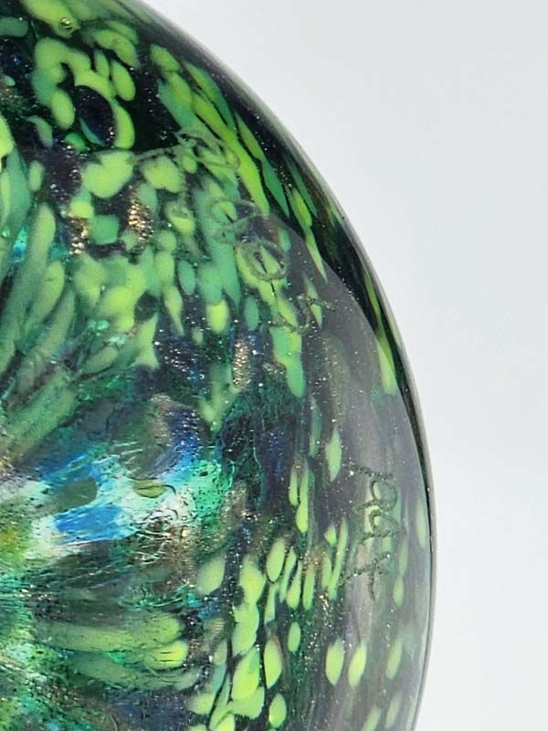 Glass: Peter Raos Monet Spring Glass Paperweight