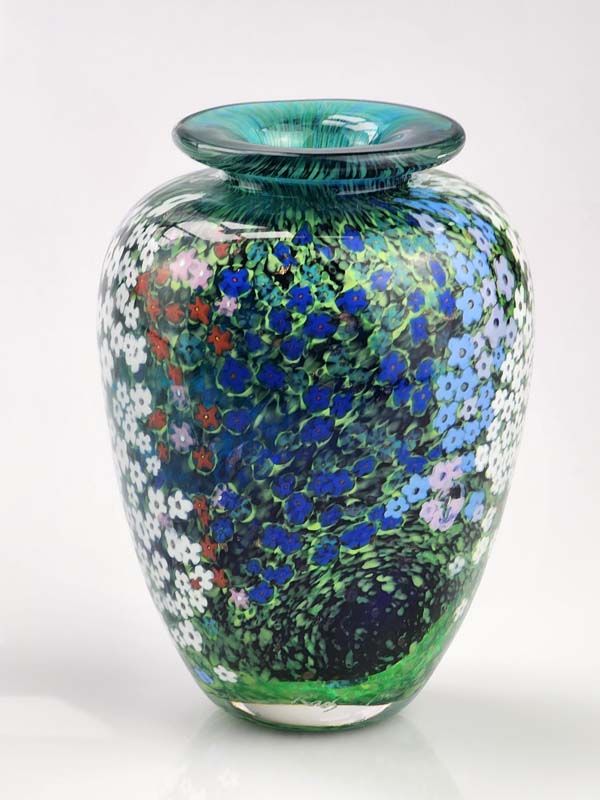 Glass: Peter Raos Monet Spring Glass Vase