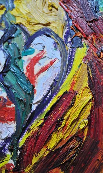 Philip Trusttum: Philip Trusttum Painting - Flower vase