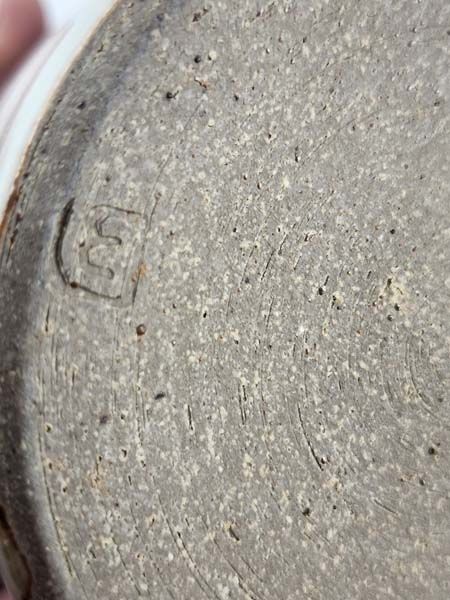 - Signed studio pottery: Royce McGlashen - Oil Jug