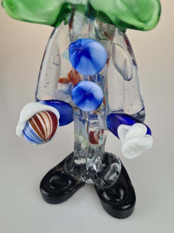 Glass: Murano art glass clown