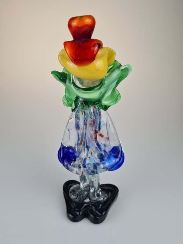Glass: Murano art glass clown