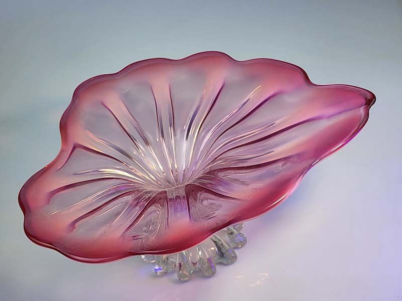 Vintage & Retro: Large Art Glass Dish